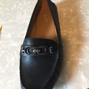 Coach Fortunata Soft Leather slip ons